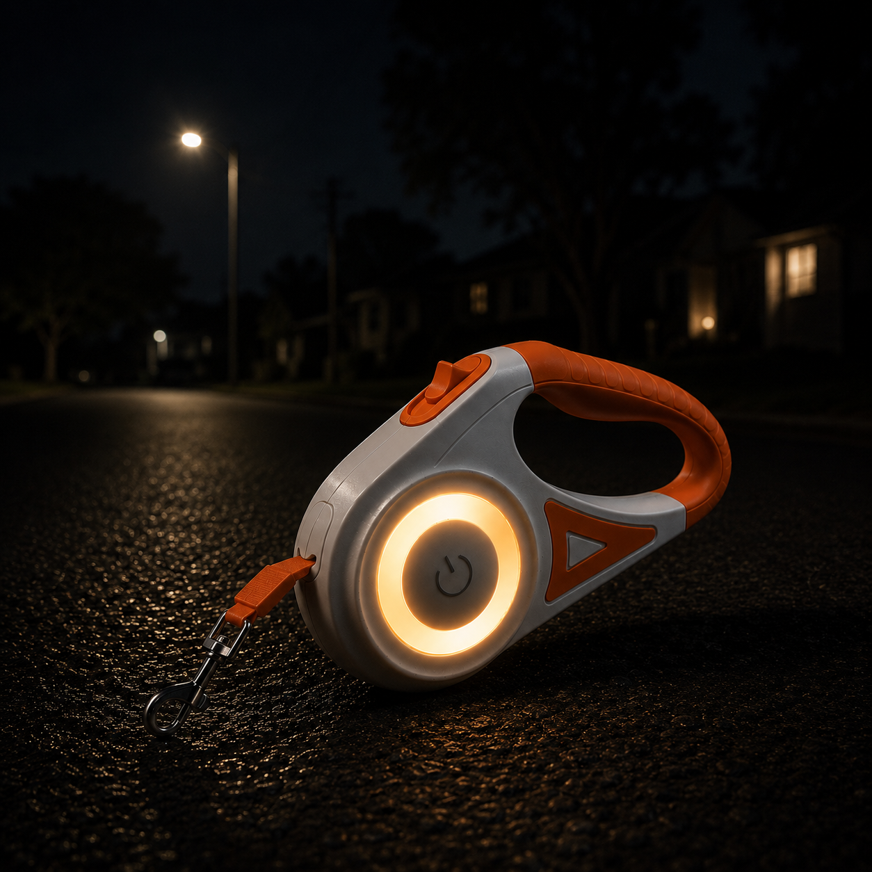 Retractable LED Dog Leash