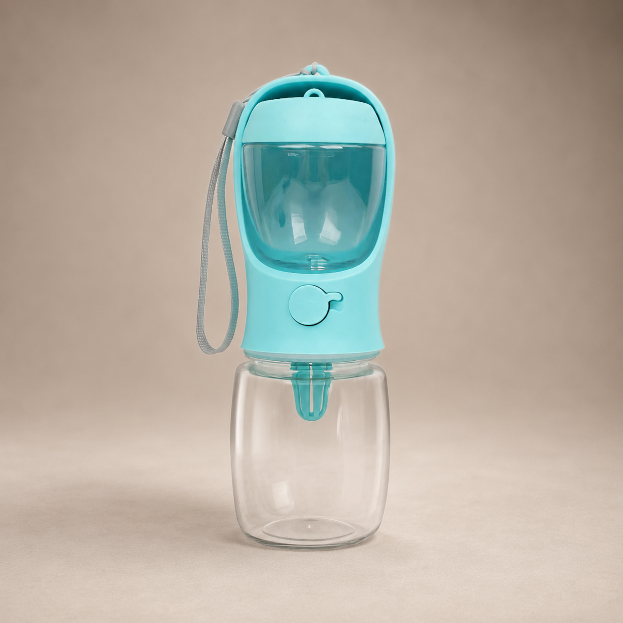Portable Dog Water Bottle with Food Storage
