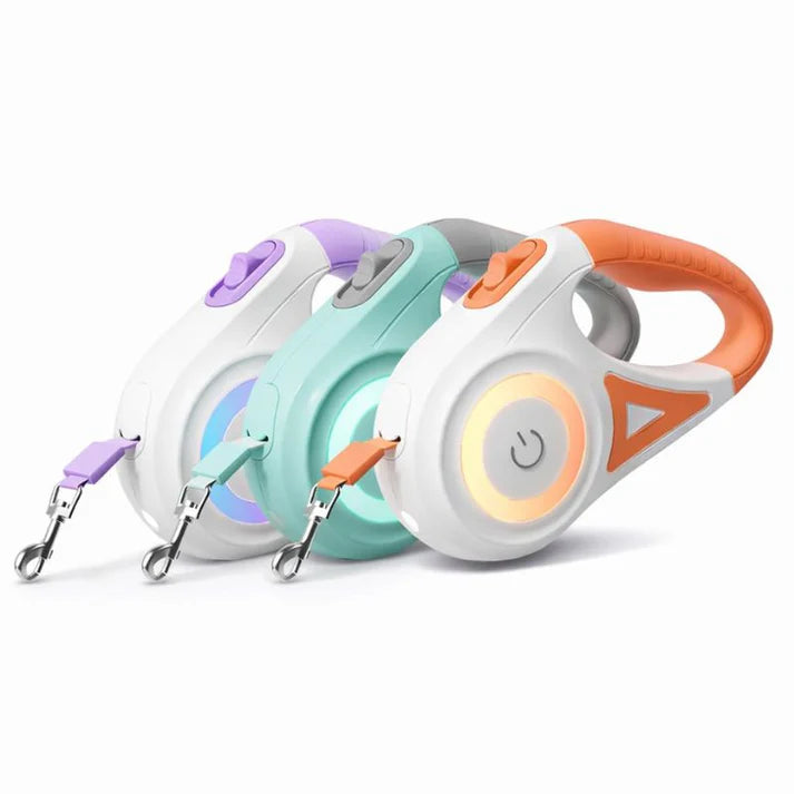 Retractable LED Dog Leash
