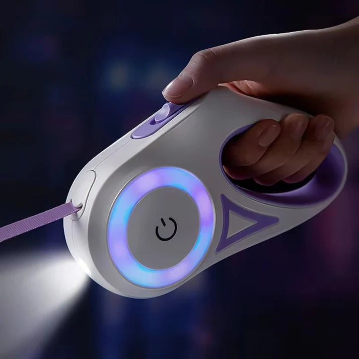 Retractable LED Dog Leash