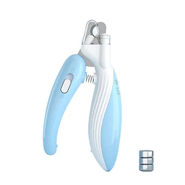 Professional Pet Nail Clippers with Bright LED Light