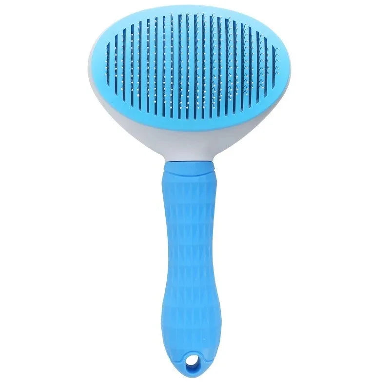 One-Click Self-Cleaning Brush for Dogs and Cats