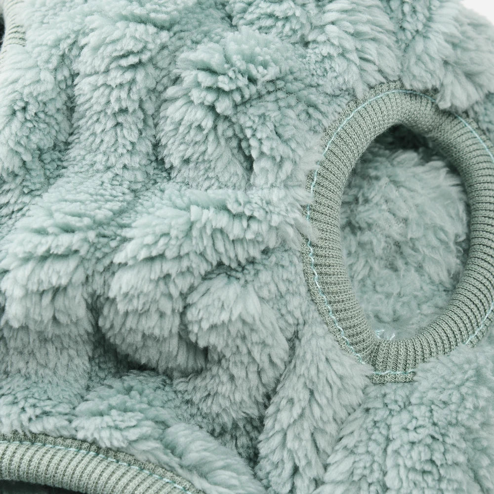 Warm Cozy Dog Fleece Sweater