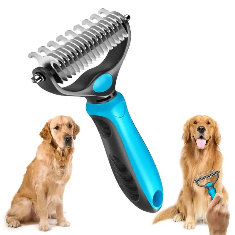 Stainless Steel Pet Deshedding Brush