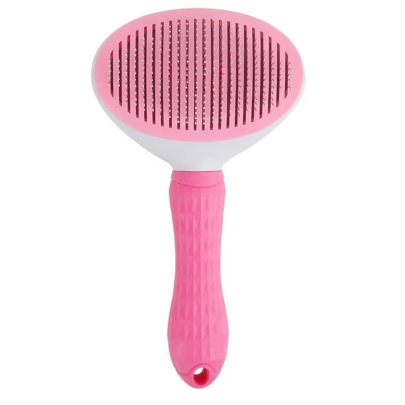 One-Click Self-Cleaning Brush for Dogs and Cats