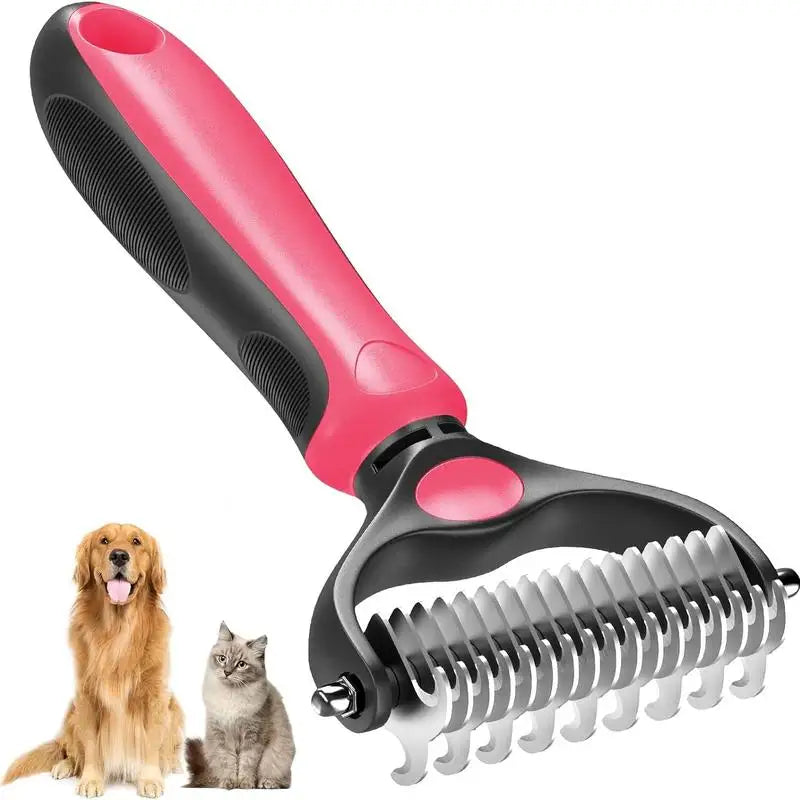 Stainless Steel Pet Deshedding Brush