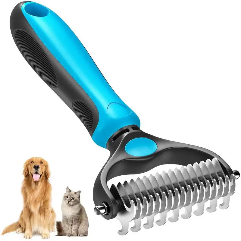 Stainless Steel Pet Deshedding Brush