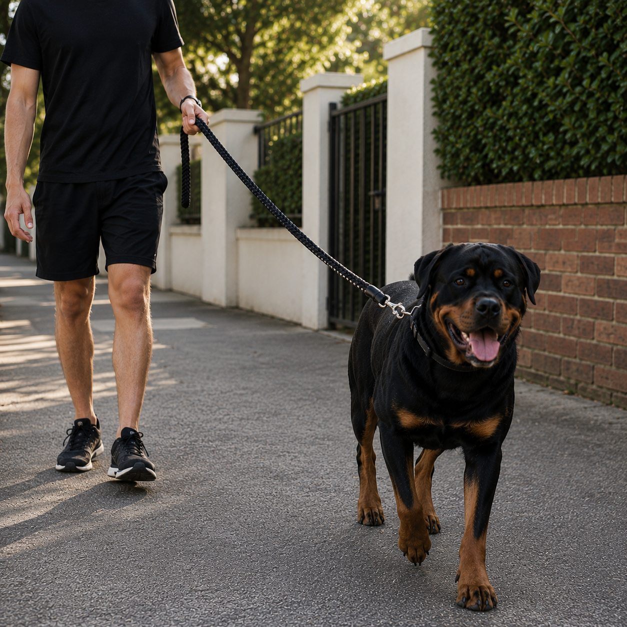 Heavy Duty Braided Nylon Dog Leash
