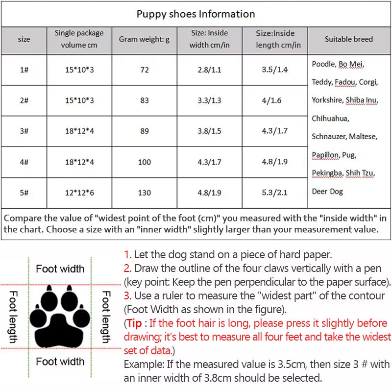 Dog Shoes Non-Slip Soles Thick Plush Protection Paw Pet Shoes Warm for Dog Non-Slip Dog Shoes Breathable Climbing Pets Booties