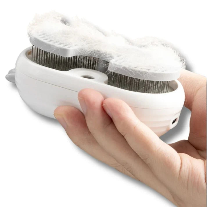 Pet Grooming Brush with Steam for Cats & Dogs