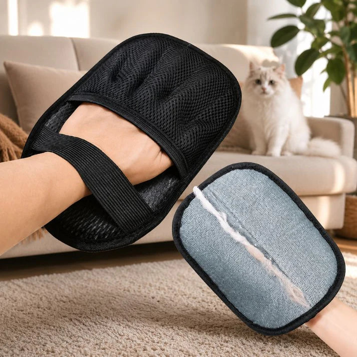 Pet Hair Removal Glove for Cats & Dogs